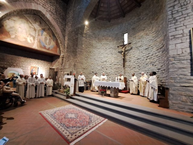 21.09.2024 -50° Anniversario sacerdotale p.Giuliano Riccadonna e saluto a p.Giuseppe Tsongo